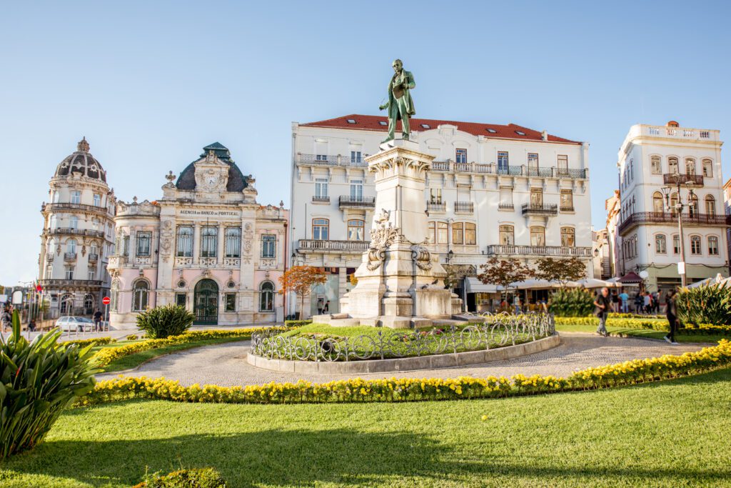 Joaquim Augusto statue in Coimbra